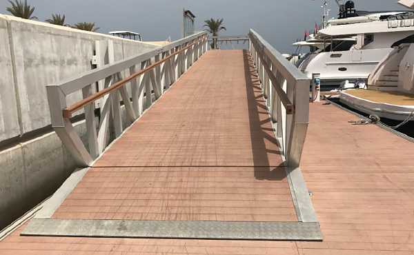 A simple SLR solution is to set quay walls and promenades at the necessary flood-level.